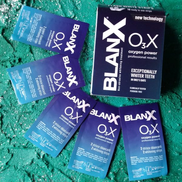 Отбеливающие полоски Blanx OзX (Бланкс Сила кислорода), 10 шт